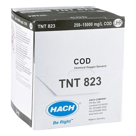 Hach Chemical Oxygen Demand Vial Test, Vial TNT823