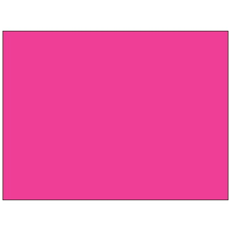 Bsc Preferred 4 x 4'' Fluorescent Pink Inventory Rectangle Labels DL638K