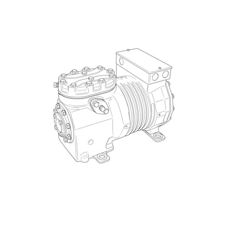 Copeland 208-230v3ph Semi-hermetic Comp KAMA-010A-TAC-800