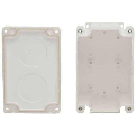 Eaton Tripp Lite Series Waterproof Electrical Junction Box - Surface Mount, Industrial, Single Gang,  N206-SB01-IND