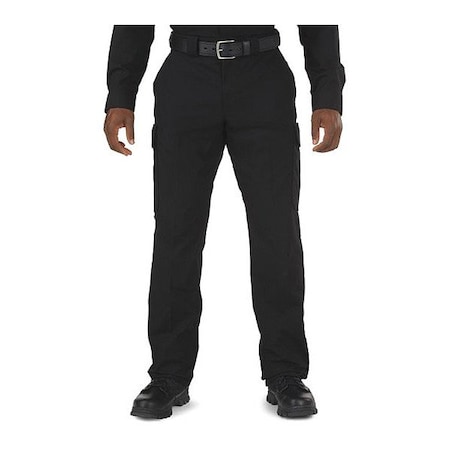5.11 Police Pants, 5XL, Black, 20% Cotton, 80% Polyester 74427ABR-019-56