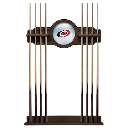 Holland Bar Stool Co Carolina Hurricanes Cue Rack in Chardonnay Finish CueNavCarHur