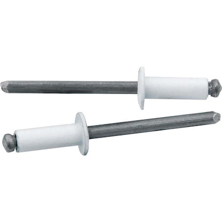 Powerhouse Small Head Rivet, White, 250PK PO3625953