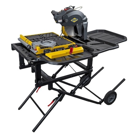 Qep 900XT Pro Series Wet Tile Saw, 15 A, 10 in Dia Blade, 24 in Ripping, 5/8 in Arbor, 3600 rpm Speed 61900Q
