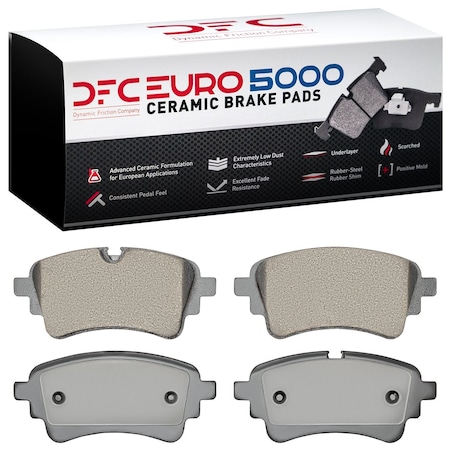 Dfc 5000 Euro Ceramic Disc Brake Pad Set,  1600-2364-00