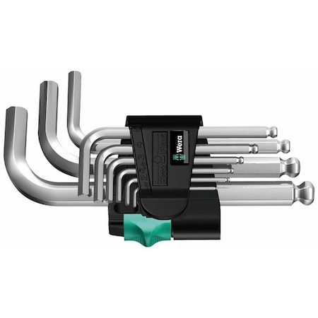 Wera 950 PKS-9 SM N Hex Key Set 5133163001