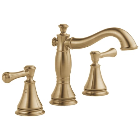 Delta Cassidy Two Handle Widespread Bathroom Faucet 3597LF-CZMPU