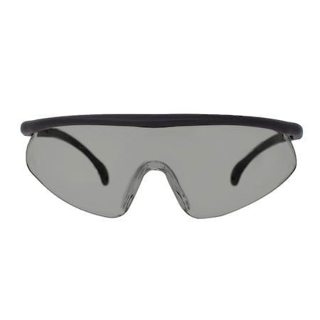 Bison Life Simone, Safety Glasses, Anti-Fog & Anti-Scratch, Gray Lens ZH-SISG-GYLBKT-MS20