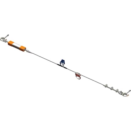 Miller Permanent Horizontal Lifeline Kits, shuttle sold separatly X00030
