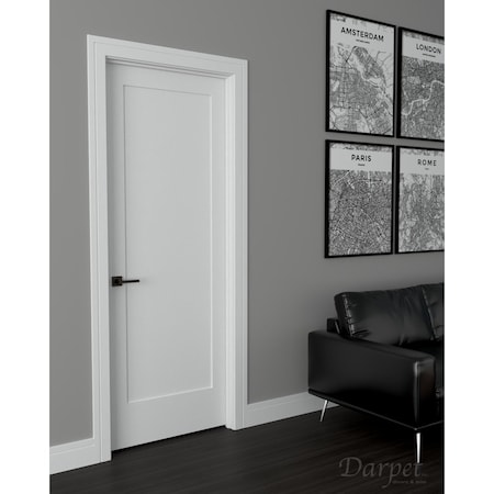 Darpet Shaker Interior Door (1 Panel), 34" x 80" x 1-3/8" thick 1PFLAT68210MDF138