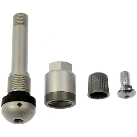 Dorman TPMS Service Kit - Replacement Aluminum Clamp-In Valve Stem with Mounting Screw 609-150.1