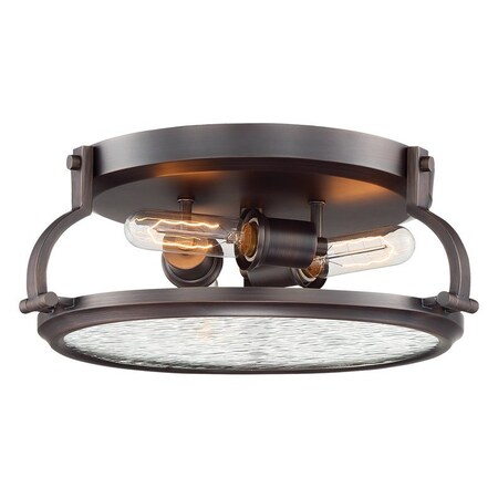 Designers Fountain Eaton 3 Light Flush Mount 92123-SCB