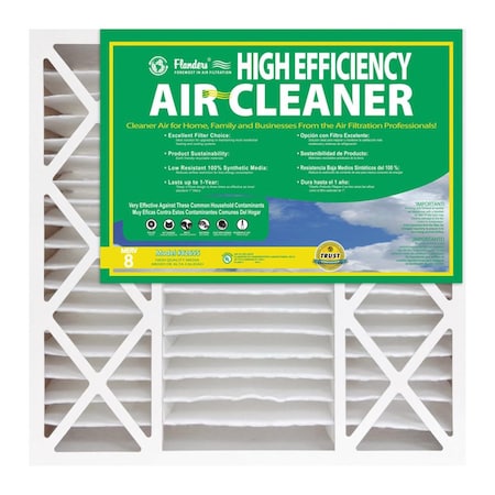 Aaf Flanders -Precisionaire 82655-0451625 16 x 25 x 5 in. Plated Air Filter, 2PK FL11822