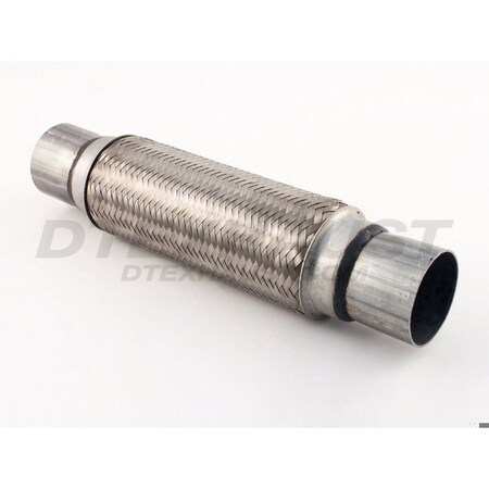 Different Trends DOUBLE BRAIDED STAINLESS FLEXIBLE PIPES 2.25IN ID / 2.25IN OD DTF-2410N
