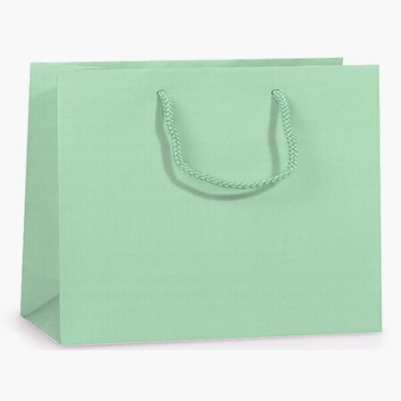 Nashville Wraps Aqua Matte Gift Bags, Vogue 16x6x12, 100PK MTVBAQ