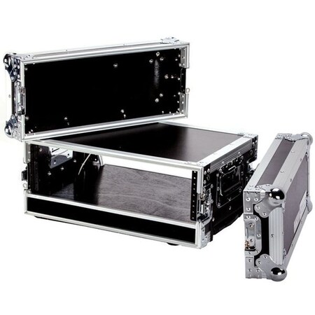 Deejay Led Fly Drive Case For 3U Space Standard Low Profile DJ 19-in Amplifier or Effects Units or Similarly S TBH3UEDHW