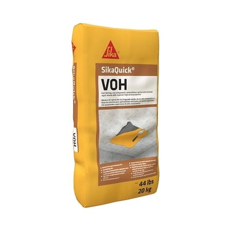 Sika Mortar, Gray, 44 lb, 28 day Full Cure Time, 5.3 sq ft at 1 in 442254