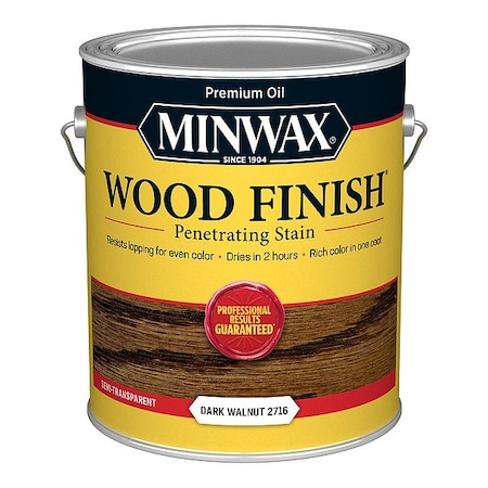 Minwax Wood Stain, 1 gal, Dark Walnut 71012000