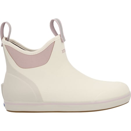 Xtratuf Women's Ankle Deck Boot, Ivory, Size 6 XWAB902