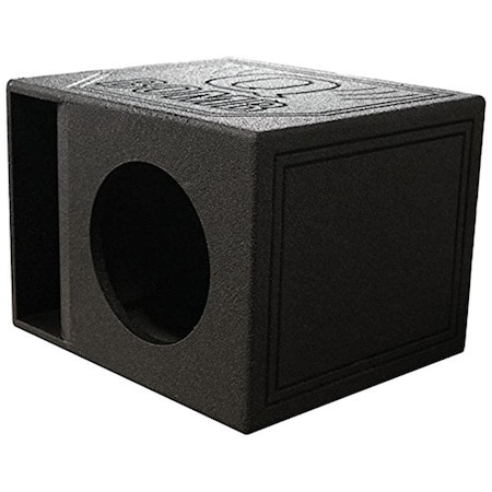 Q Power Qpower 10 in. QBOMB Single Empty Enclosure QBOMB10HPSINGLE