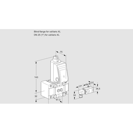 Honeywell Kromschroder VAS1W0/W25R/NW KS88028547