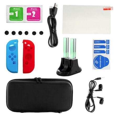 Gamefitz 14 in 1 Accessories Kit for Nintendo Switch - OLED 750117388M