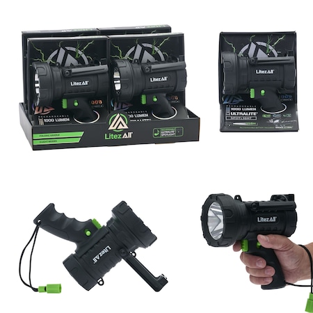 Litezall ULTAC3 Rechargeable Ultralite Spotlight LA-ULTAC3-4