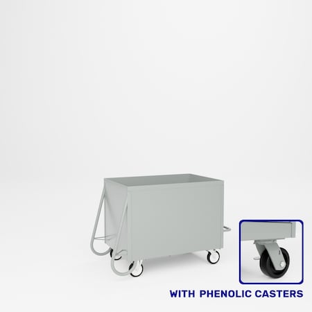 Pucel Box Truck, Rollover, 36 in W x 24 in D x 24 in H, Putty ROBT-36-P