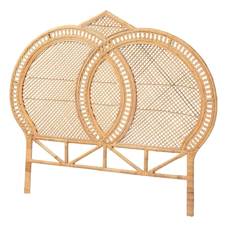 Bali & Pari Nerita Natural Rattan Standalone Headboard 260-14307-ZORO