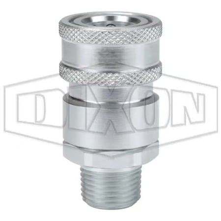 Dixon 2 in H-STYLE CPLR, 2 in M-NPTF, STEEL 16VM16