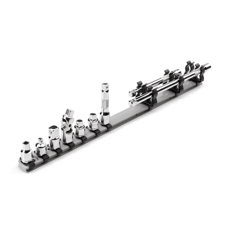 Tekton 3/8 Inch Drive Extension and Accessory Set with Rail 9-Piece SHA91101
