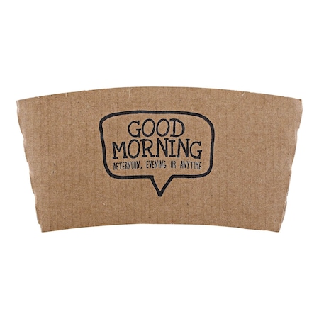 Empress Hot Cup Sleeve for 10-20 oz Cups Coffee Print, 1000PK EHCS-1020
