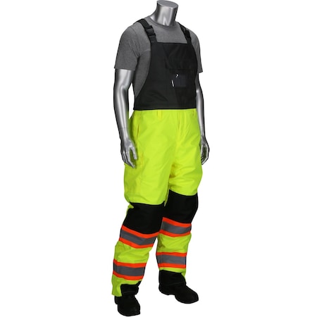 Pip Class E Ripstop Insulated Two Tone Bib Overalls 318-1780-LY/L