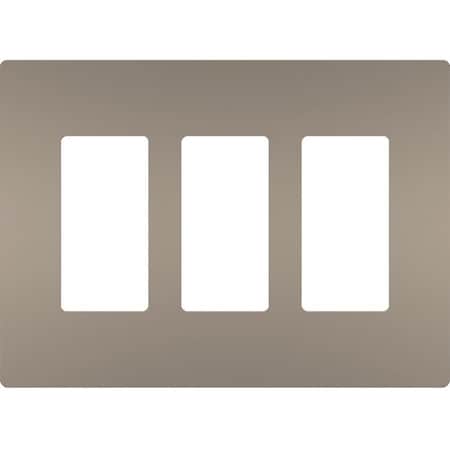 Pass & Seymour NI 3G Dec Wall Plate RWP263NICC6