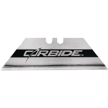 Stanley Utility Blade, 2-7/16 in L, Carbide Steel, 2-Point 11-800L