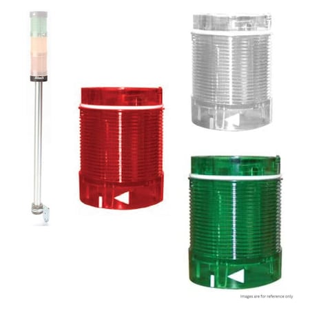 Altech Tower Light, 120VAC, Green TL50LG2W