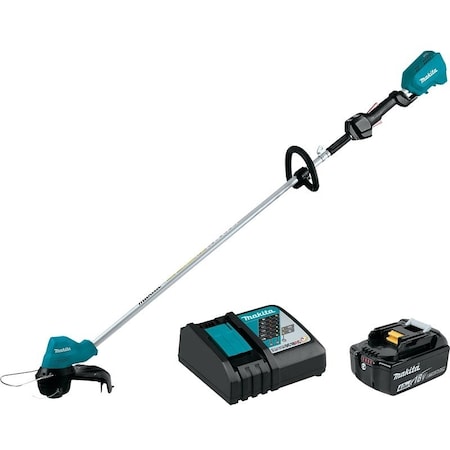 Makita Trimmer Kit, 4 Ah, 18 V Battery, LithiumIon Battery, 3Speed XRU23SM1/XRU12SM1