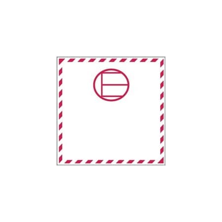 Bubblefast 4 1/4 x 4 1/4'' - Air Labels Excepted Quantities Labels BFDL1396