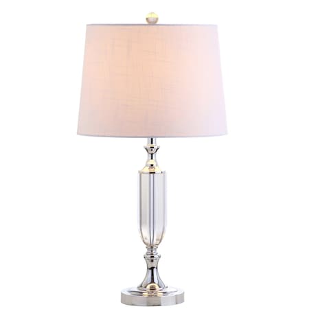 Jonathan Y Bella 27" Crystal LED Table Lamp, Clear JYL2046A