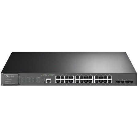 Tp-Link JetStream 28-Port Gigabit L2 Managed Switch with 24-Port PoE+ TLSG3428MP