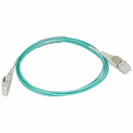 Monoprice OM3 FIBER OP. CABLE - REVERSE POLARITY LC/LC UNIBOOT_ UL_ 50/125 TYPE_ 43105