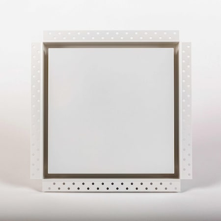 Fittes Wall/Ceiling Register, White, Steel DWALLX14X14SWH