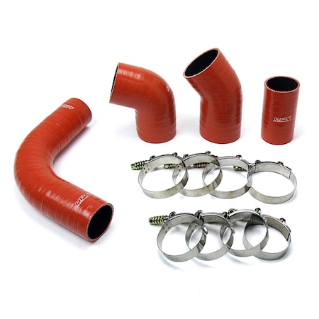 Hps Performance Ultra High Temp Aramid Reinforced Silicone Intercooler Hose Boots Kit, Orange,  57-1575