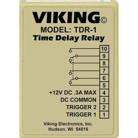 Viking Electronics Time Delay Relay TDR-1