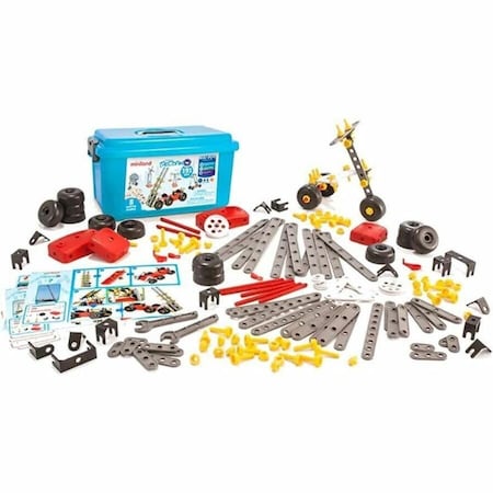 Miniland Educational Mecaniko, Vehicle Building Set, 191 Pieces 32657