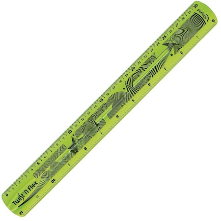 Maped Twist N Flex Ruler, 12 inch, PK20 279010