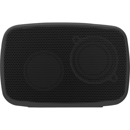 Ematic RuggedLife 15-Watt Water-Resistant Bluetooth Rechargeable Speaker and Speakerphone (Black) ESQ206BL