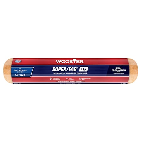 Wooster Super/Fab FTP Knit 14 in. W X 1/2 in. Paint Roller Cover 1 pk RR924-14
