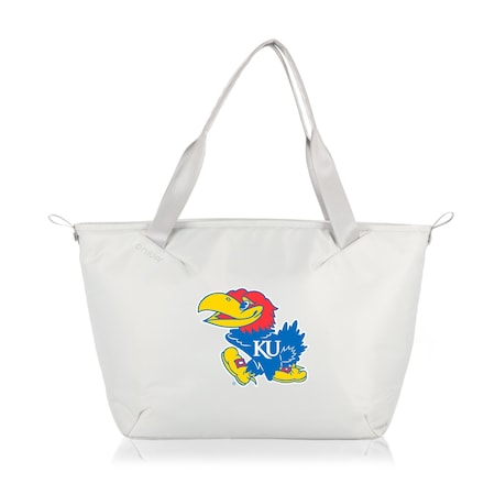 Picnic Time Family Of Brands NCAA Kansas Jayhawks Tarana Cooler Tote Bag made with Recycled Materials 516-01-133-246-0