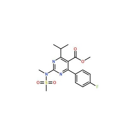 Ak Scientific Methyl 4-(4-fluorophenyl)-6-isopropyl-2-(N-methyl-N-methylsulfonyl)amino] pyrimidine-5-carboxylate X6288-1g
